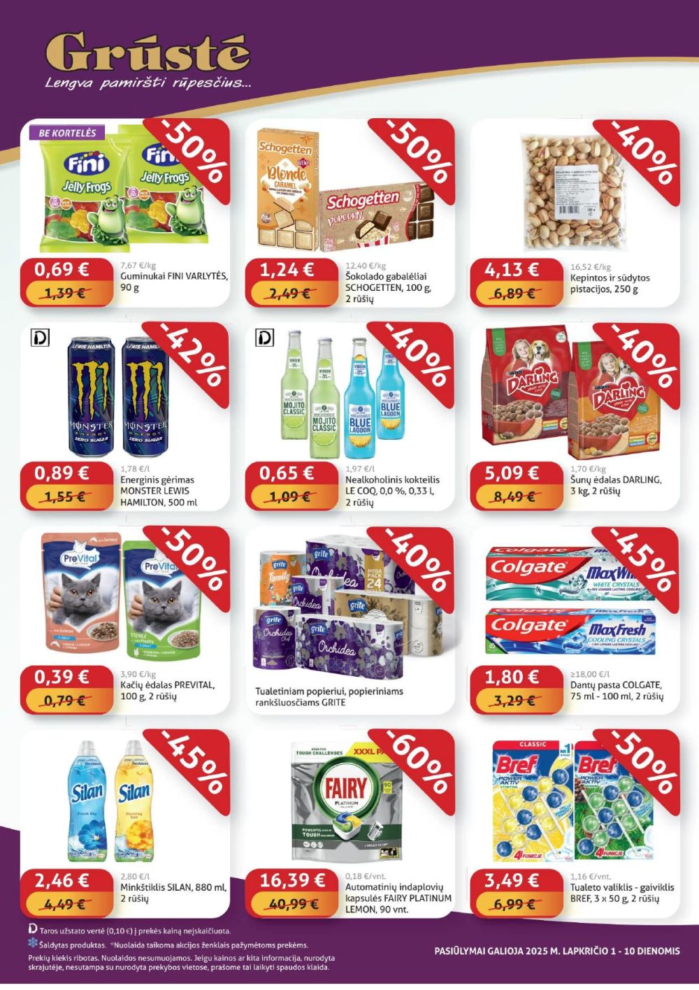 GRŪSTĖ - Ko gero pigiau nerasi (2025 11 01 - 2025 11 10) | 4