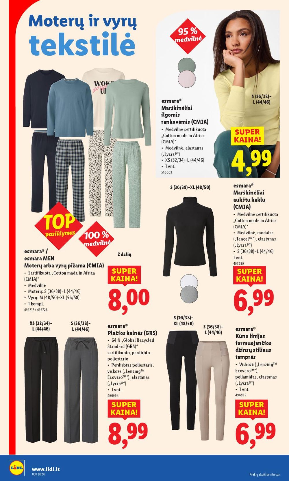 LIDL - Ne maisto prekių pasiūlymai (2026 01 12 - 2026 01 18) | 4