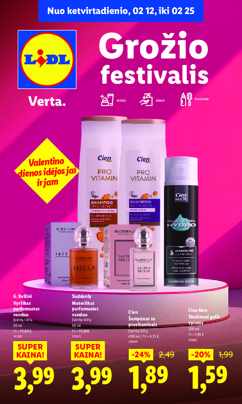 Grožio festivalis (2026-02-09 - 2026-02-25) | 1