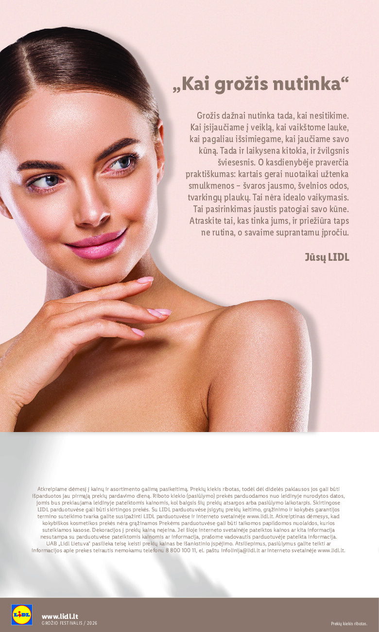 Grožio festivalis (2026-02-09 - 2026-02-25) | 2