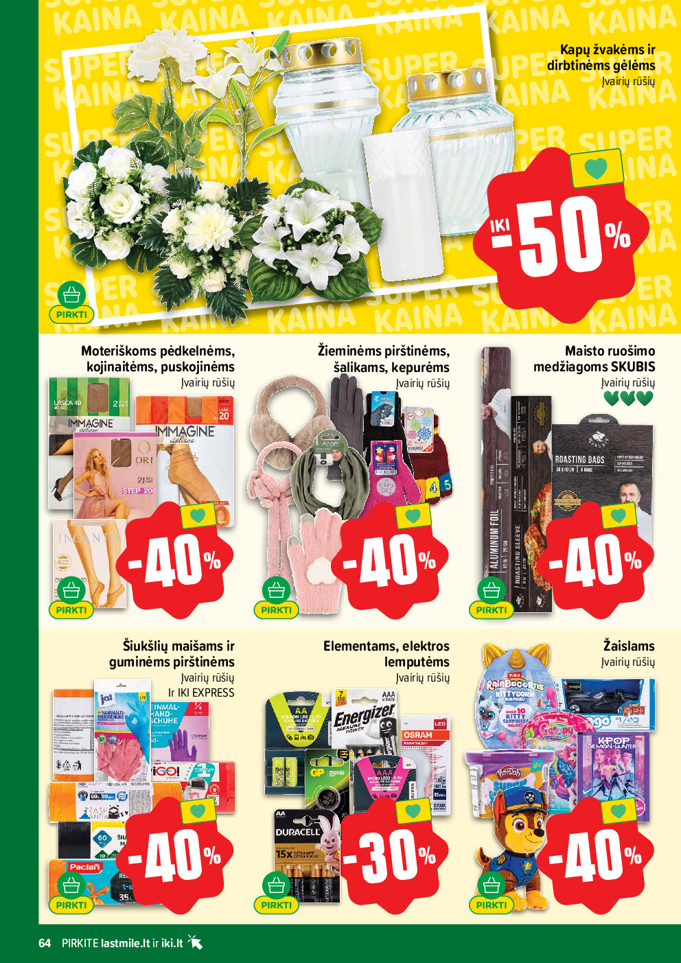IKI Kainų leidinys Nr. 42 (2026-10-12 - 2026-10-18) | 64