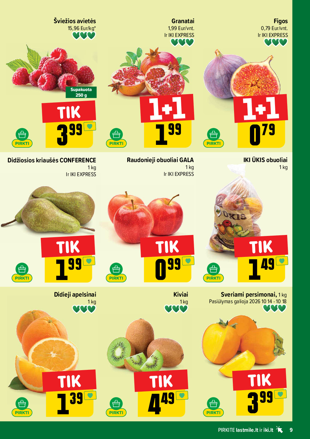 IKI Kainų leidinys Nr. 42 (2026-10-12 - 2026-10-18) | 9