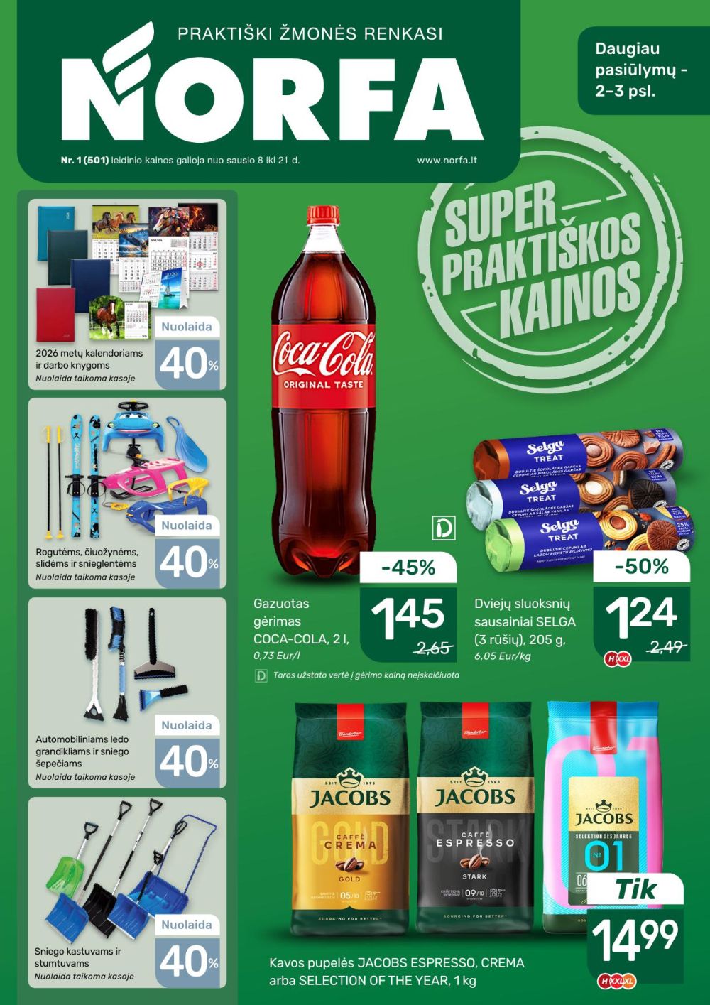 NORFA - Leidinys Nr.1 (2026 01 08 - 2026 01 21) | 1