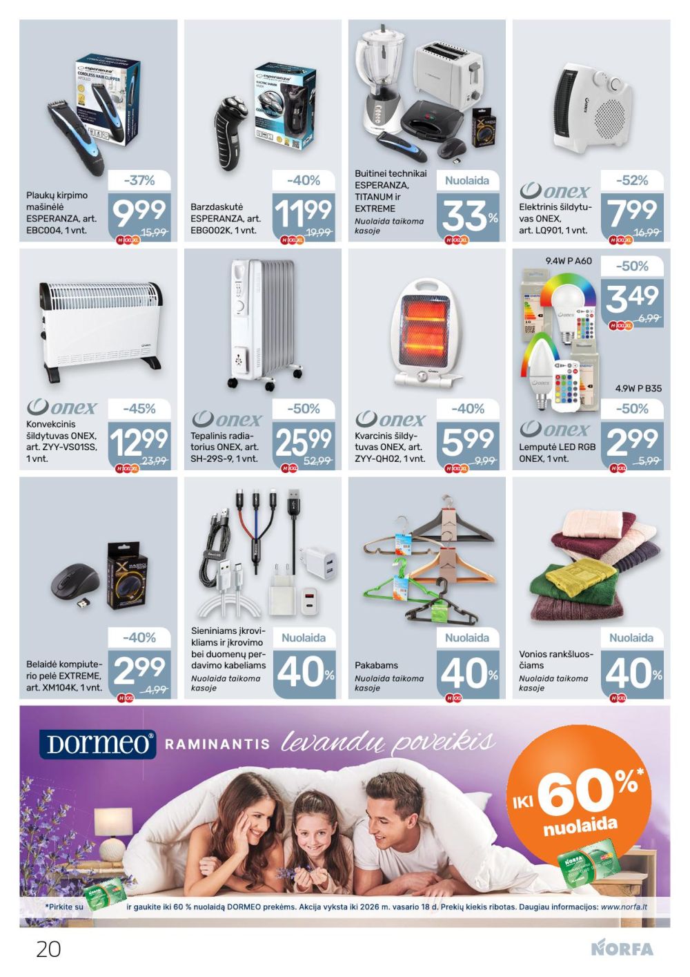 NORFA - Leidinys Nr.1 (2026 01 08 - 2026 01 21) | 20