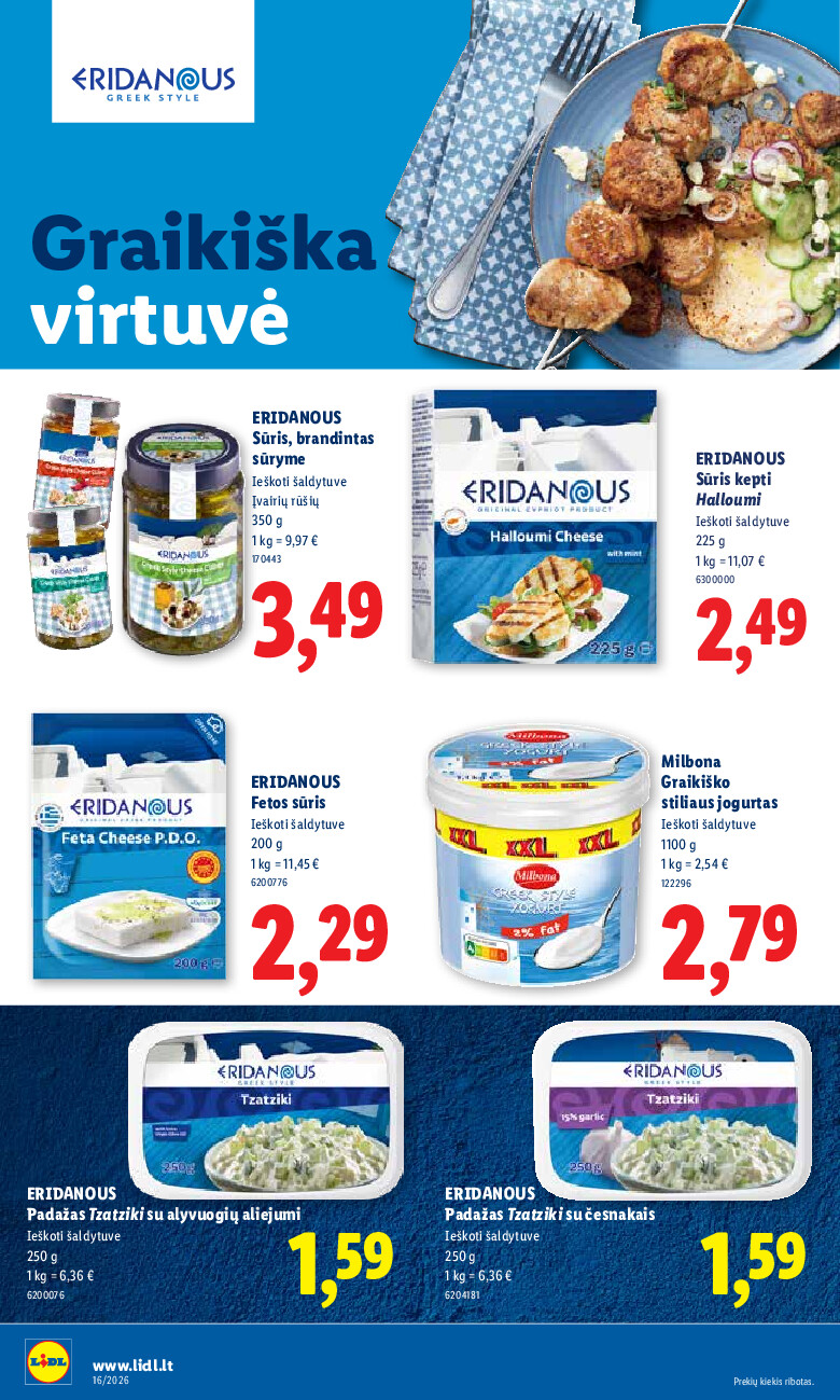 MAISTO PREKIŲ PASIŪLYMAI (2026-04-13 - 2026-04-19) | 10