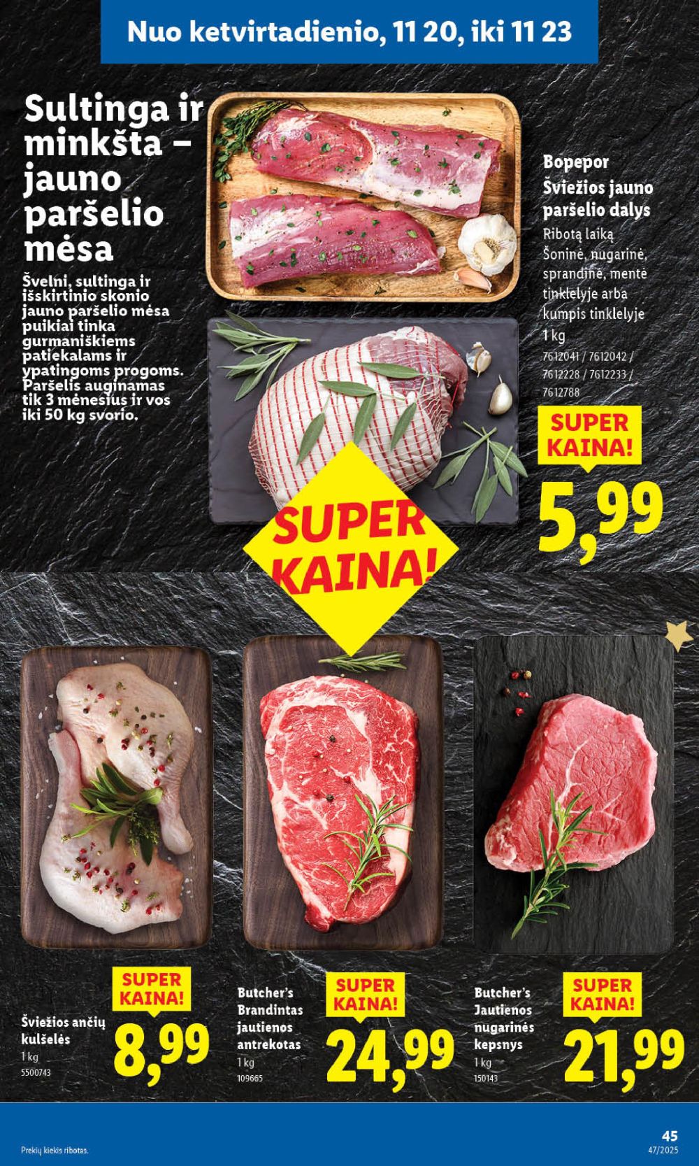 LIDL - Maisto prekių pasiūlymai (2025 11 20 - 2025 11 23) | 13