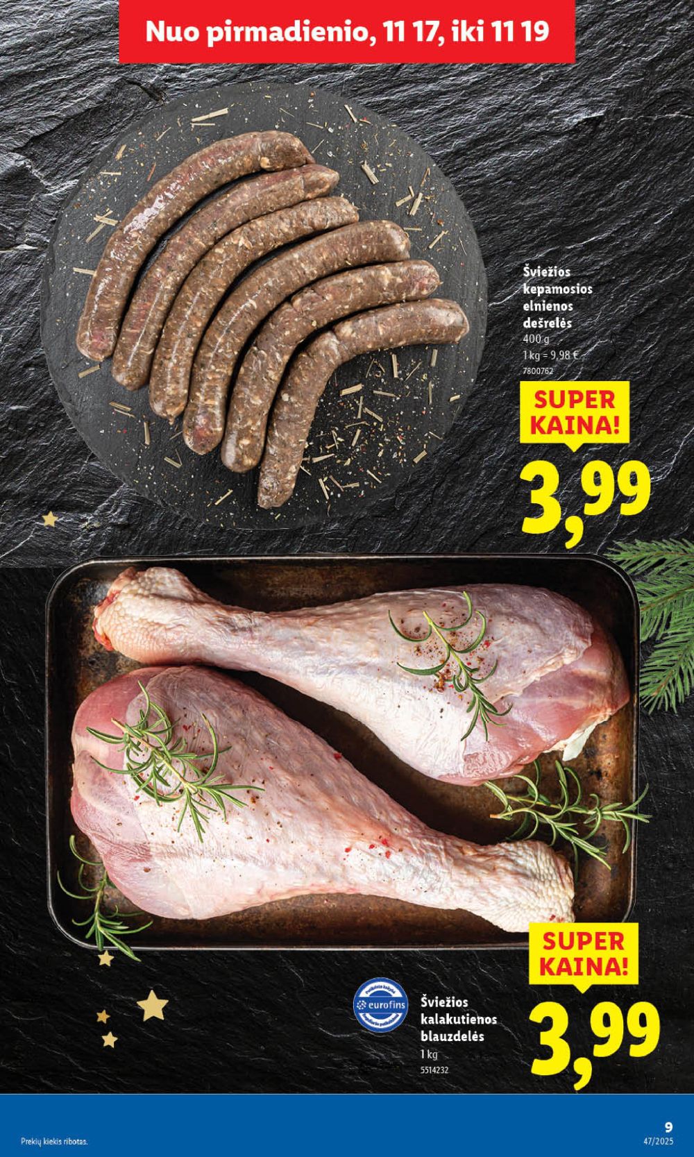 LIDL - Maisto prekių pasiūlymai (2025 11 20 - 2025 11 23) | 17