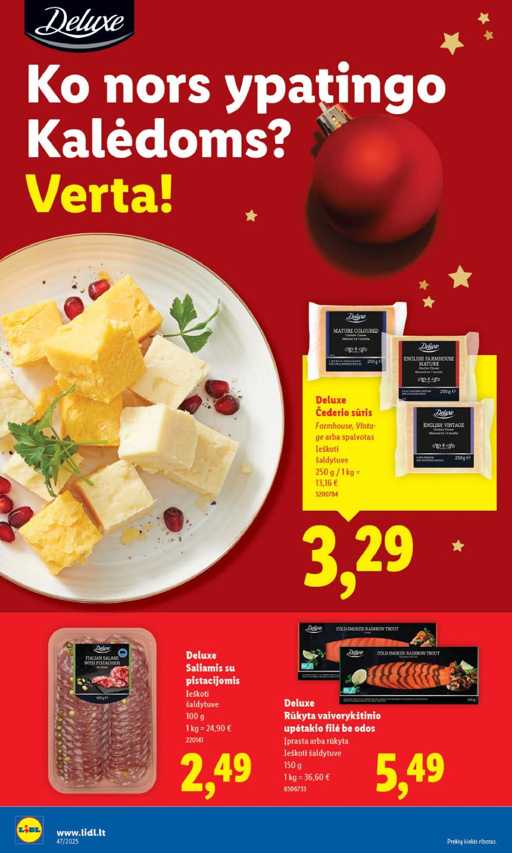 LIDL - Maisto prekių pasiūlymai (2025 11 20 - 2025 11 23) | 18