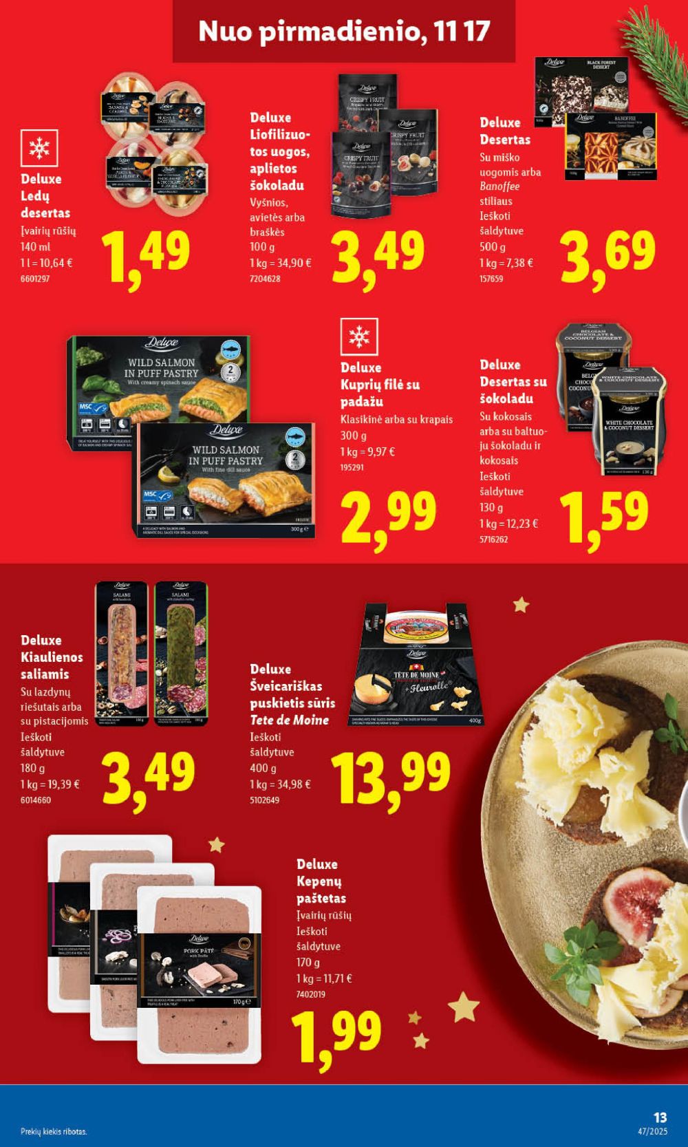 LIDL - Maisto prekių pasiūlymai (2025 11 20 - 2025 11 23) | 21