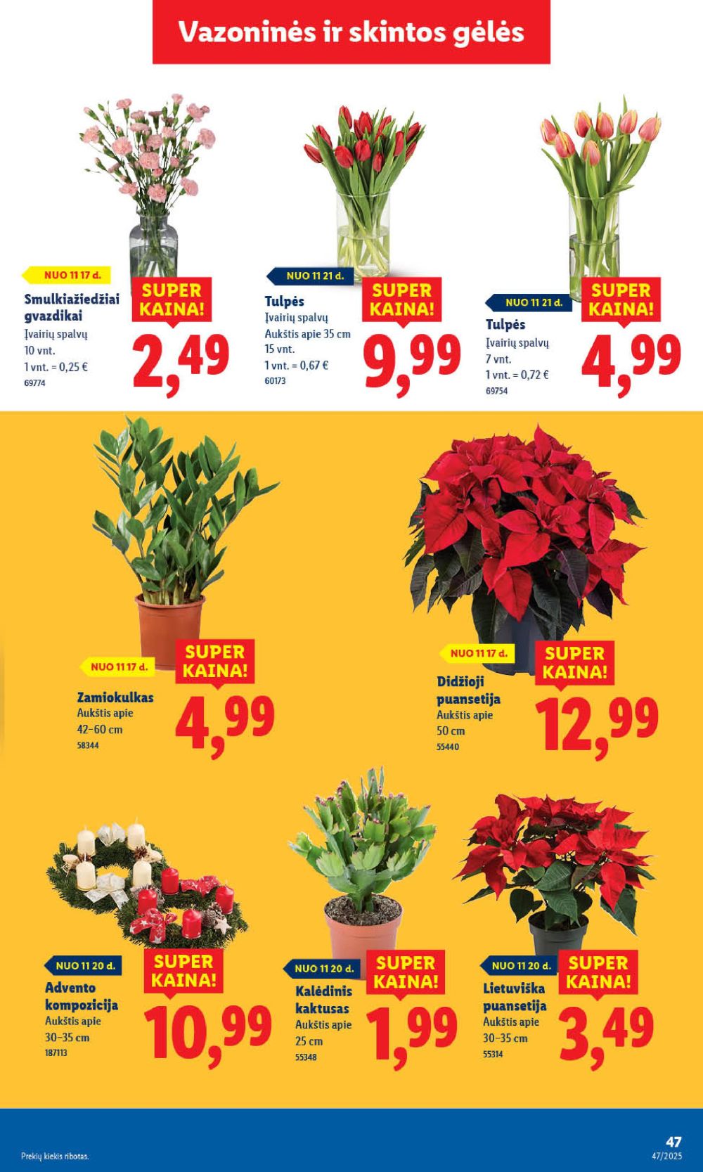 LIDL - Maisto prekių pasiūlymai (2025 11 20 - 2025 11 23) | 49