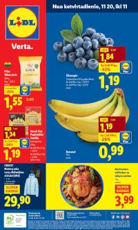 LIDL - Maisto prekių pasiūlymai (2025 11 20 - 2025 11 23)