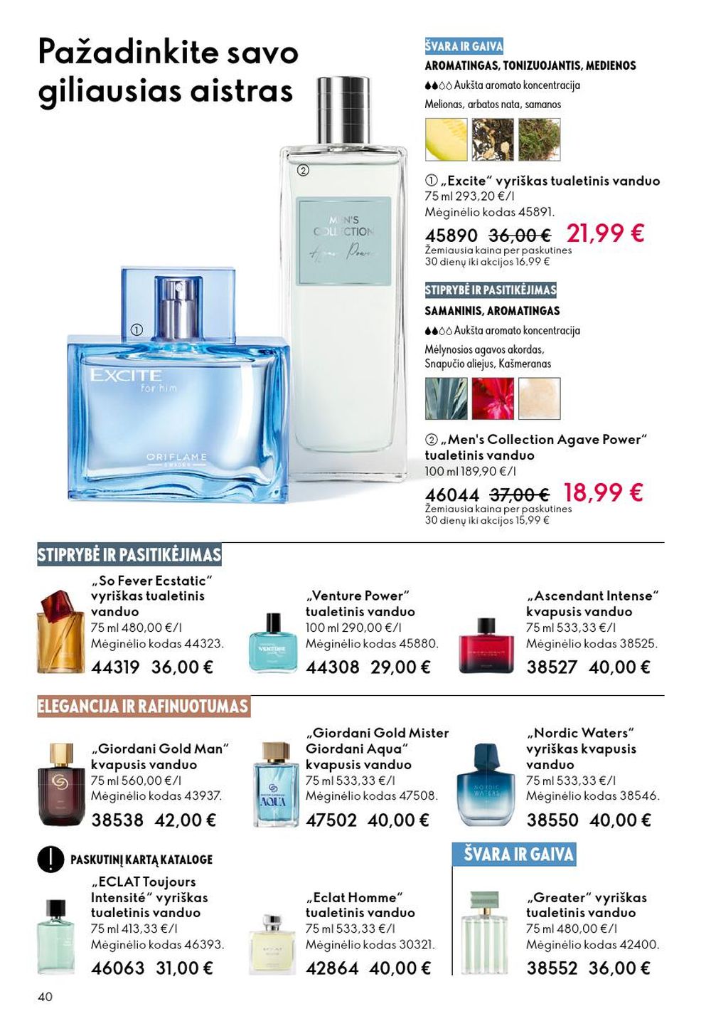 ORIFLAME - Katalogas (2026 01 28 - 2026 02 17) | 40