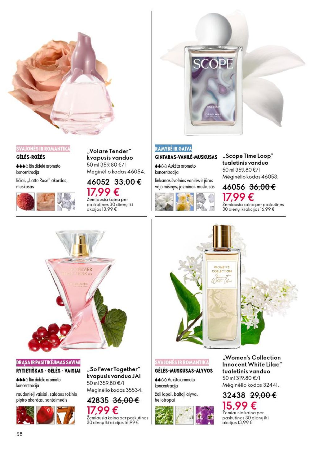 ORIFLAME - Katalogas (2026 01 28 - 2026 02 17) | 58