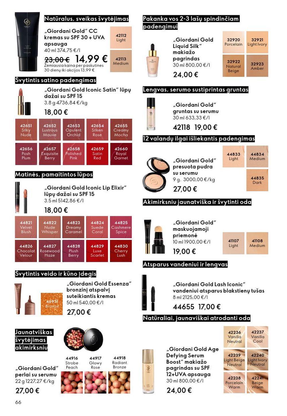 ORIFLAME - Katalogas (2026 01 28 - 2026 02 17) | 66