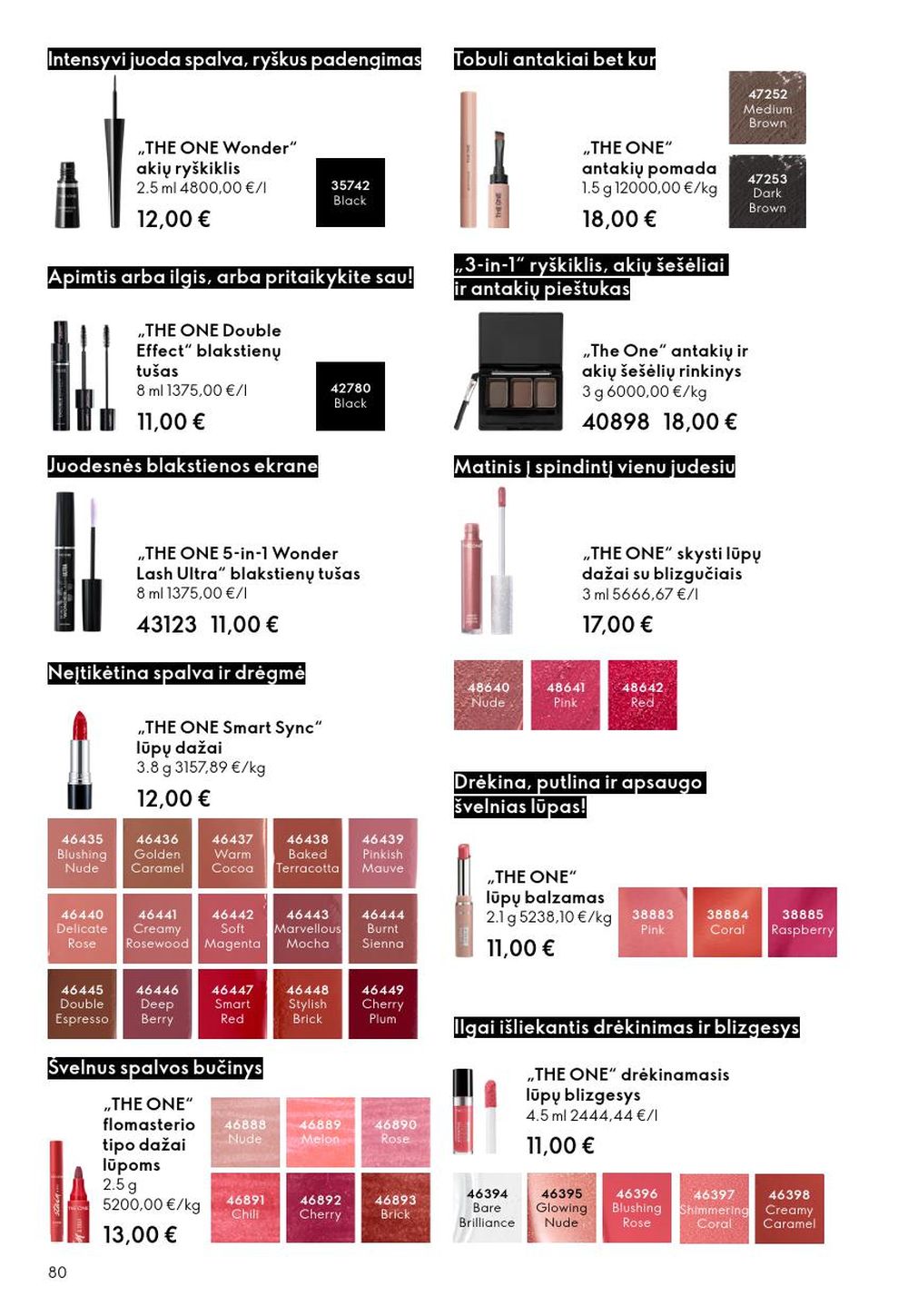 ORIFLAME - Katalogas (2026 01 28 - 2026 02 17) | 80