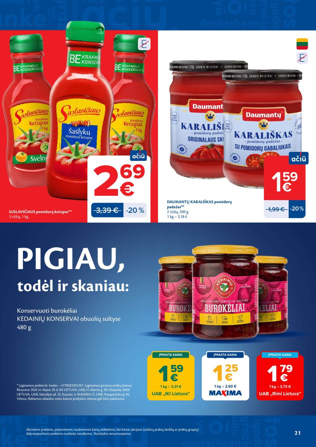MAXIMA - Kaininis leidinys Nr.31 (2026 07 28 - 2026 08 03) | 11