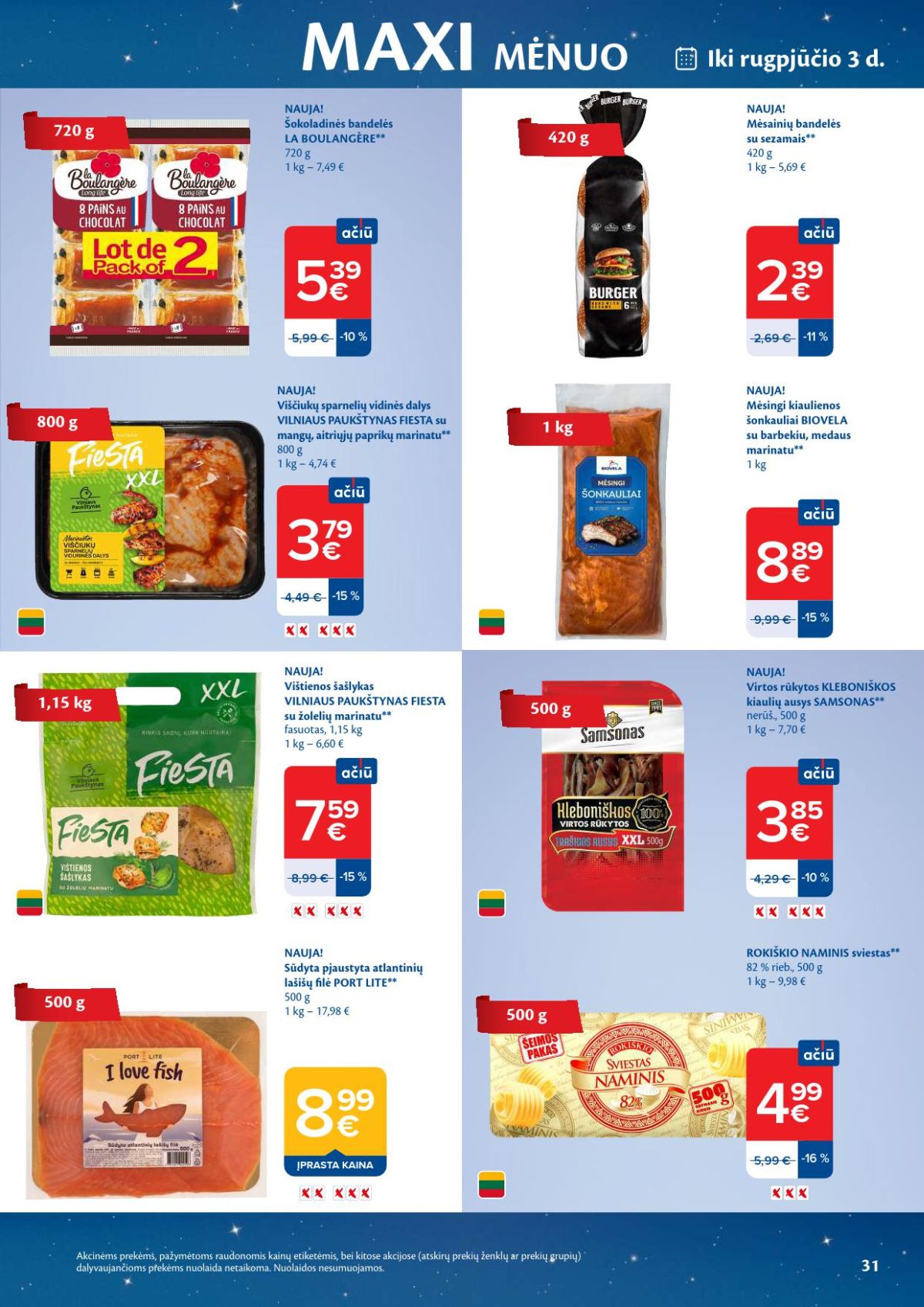 MAXIMA - Kaininis leidinys Nr.31 (2026 07 28 - 2026 08 03) | 16