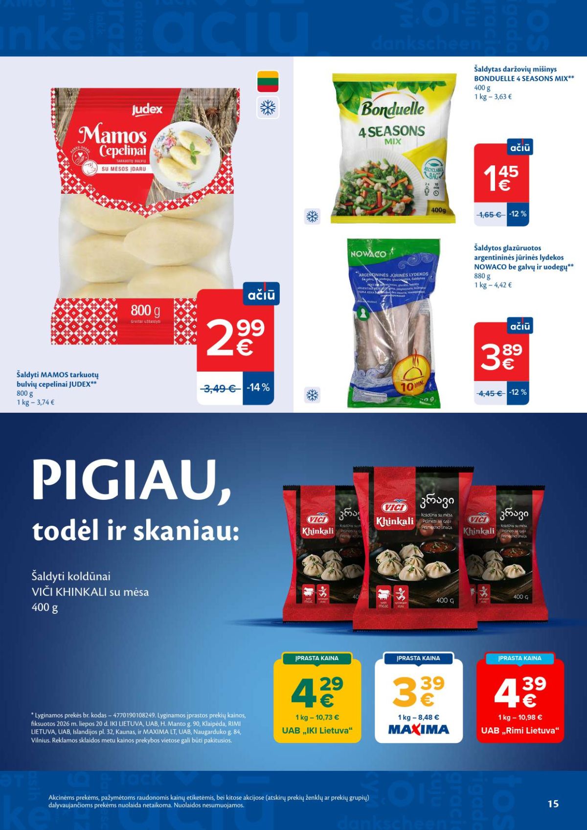 MAXIMA - Kaininis leidinys Nr.31 (2026 07 28 - 2026 08 03) | 8