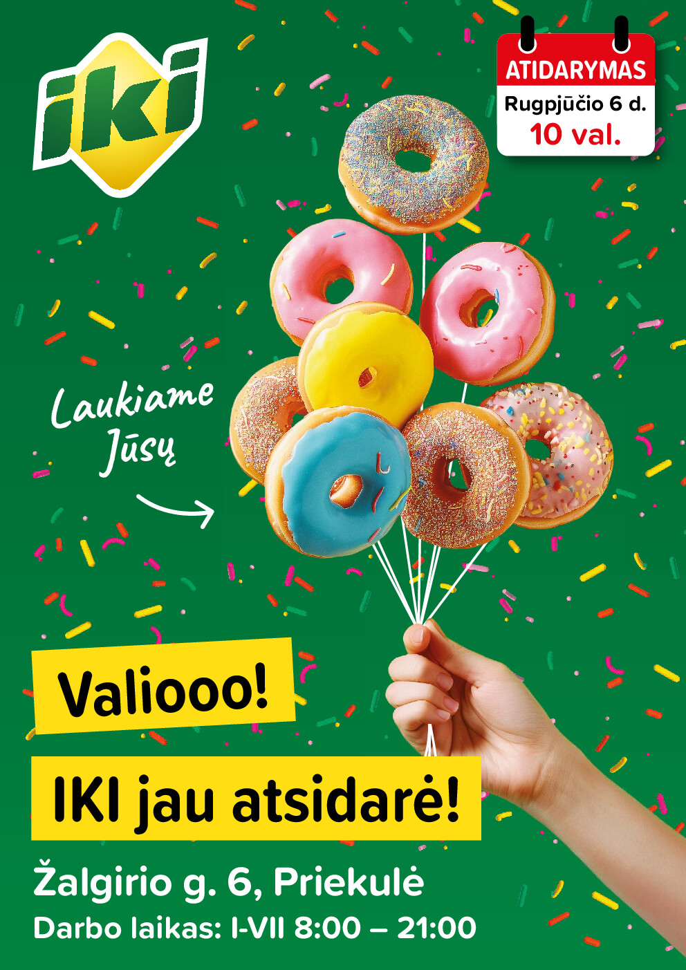 Specialūs pasiūlymai IKI Priekulė parduotuvės klientams (2026-08-06 - 2026-08-09) | 1