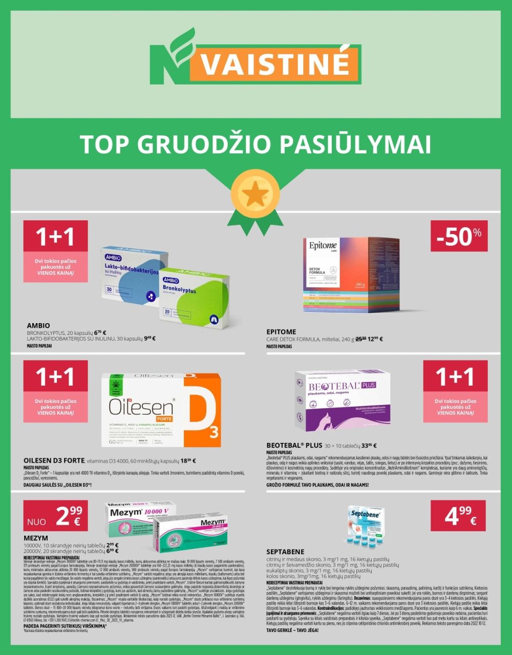 NVAISTINĖ (2025 12 01 - 2025 12 31) | 2