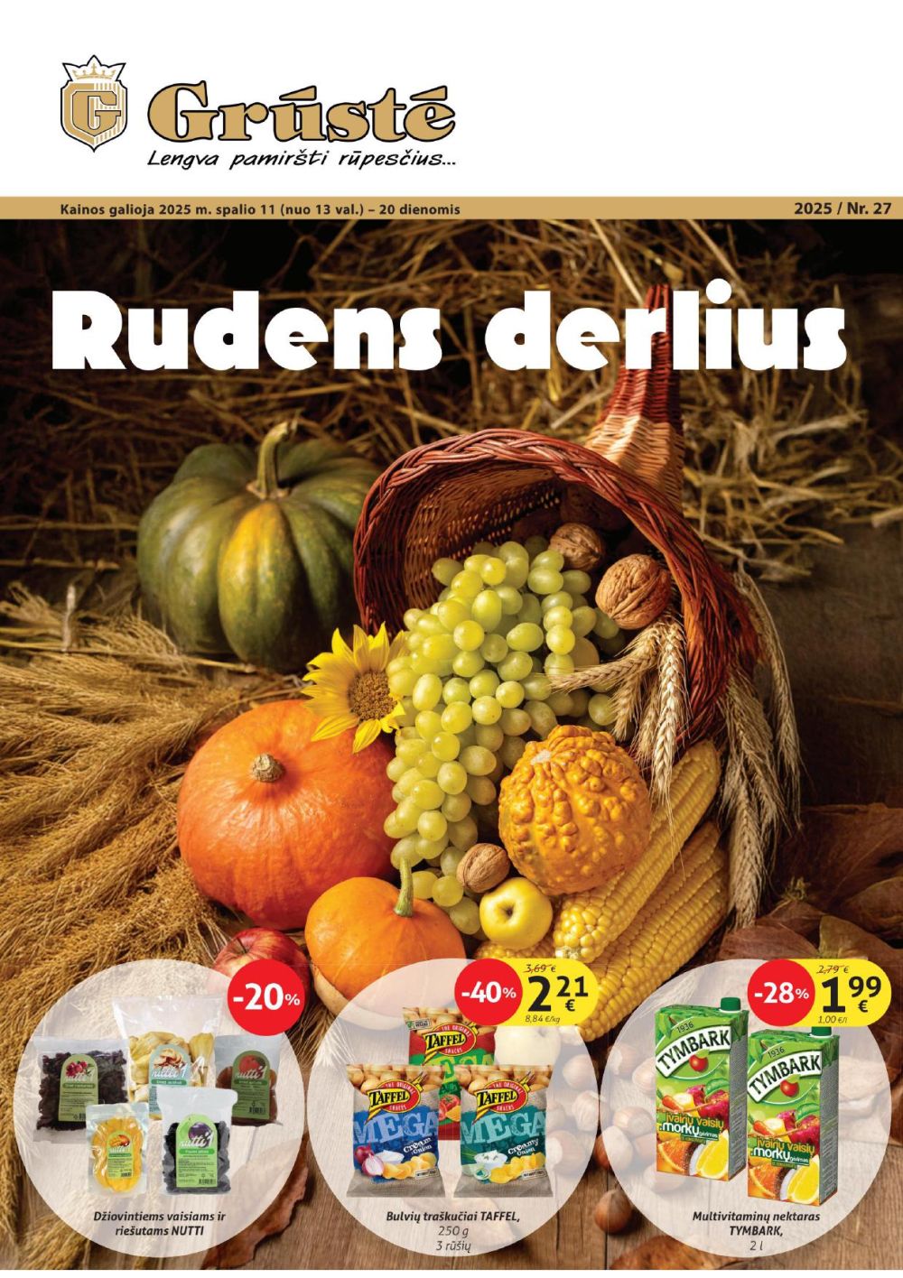 GRŪSTĖ - Leidinys Nr.27 (2025 10 11 - 2025 10 20) | 1