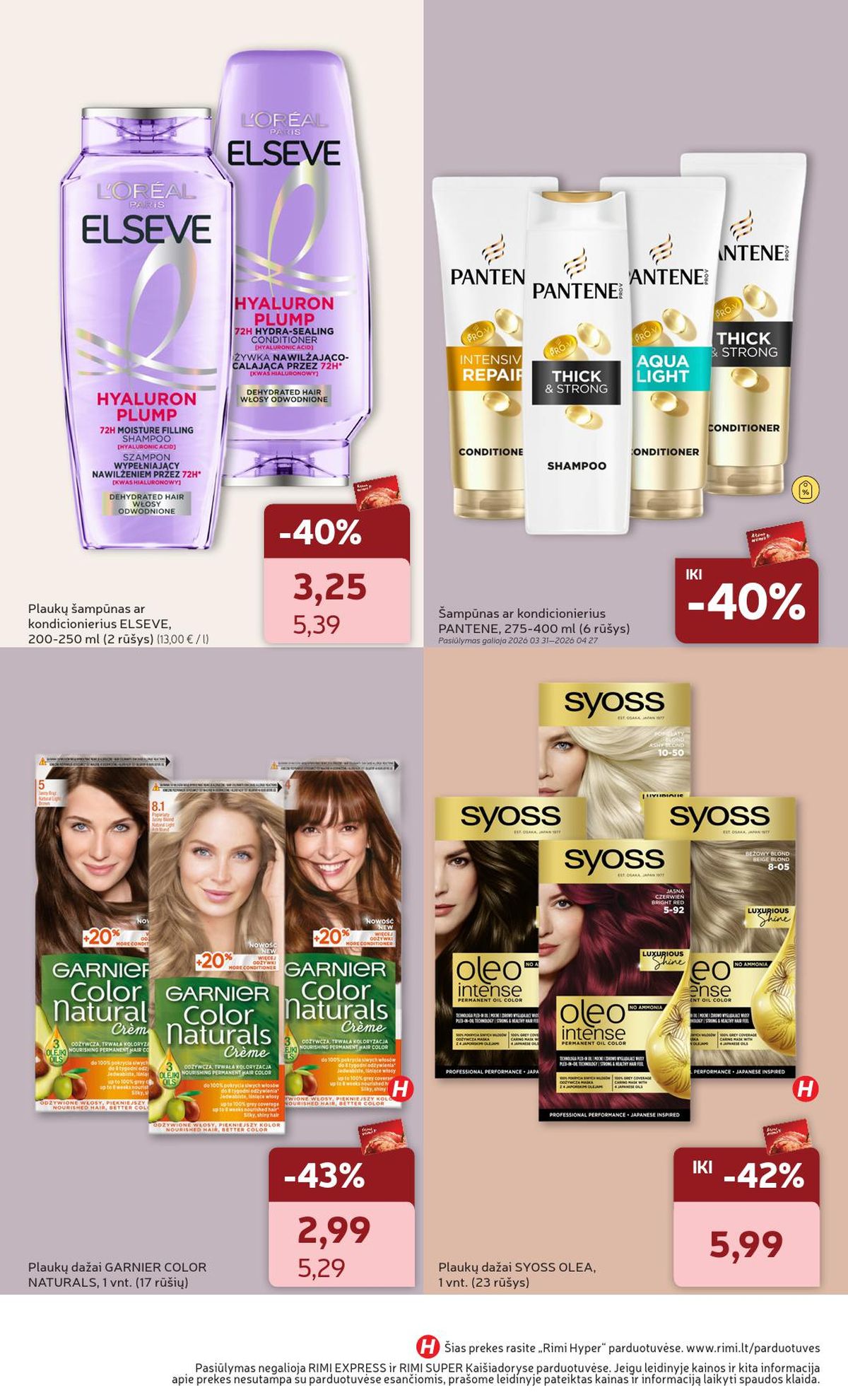 RIMI - GROŽIO prekių katalogas Nr. 04 (2026 03 31 - 2026 04 27) | 3