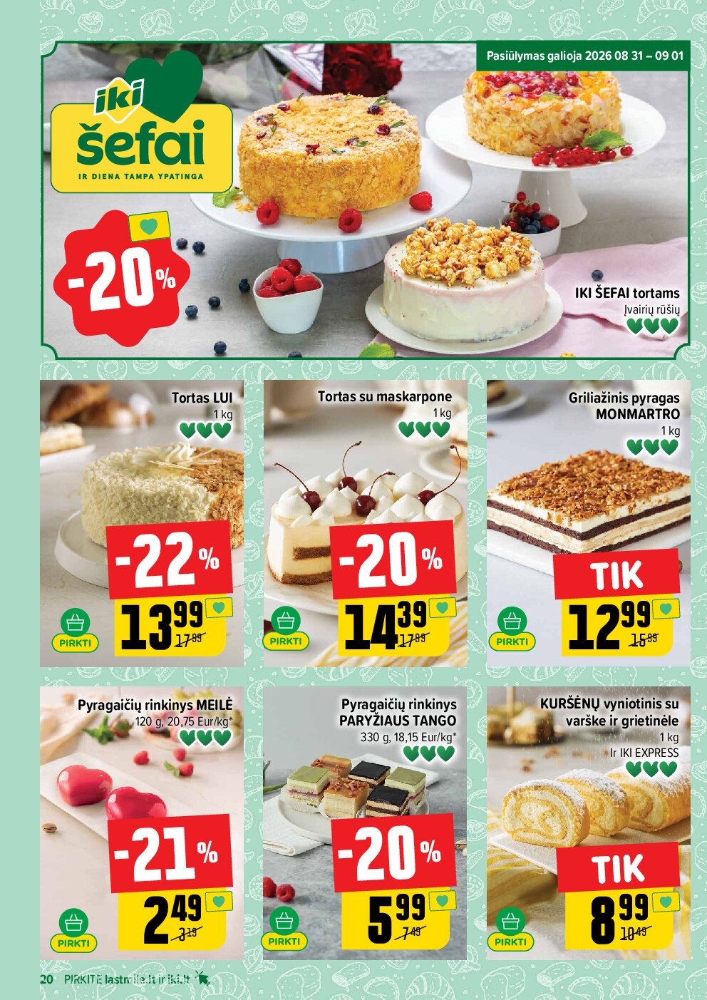 IKI Kainų leidinys Nr. 36 (2026-08-31 - 2026-09-06) | 20