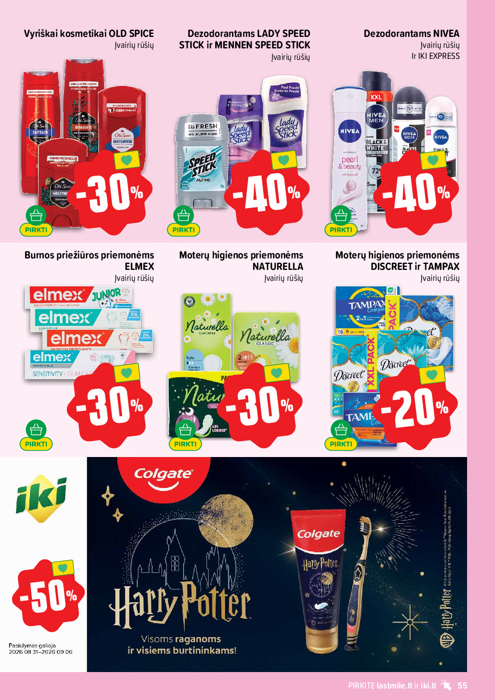 IKI Kainų leidinys Nr. 36 (2026-08-31 - 2026-09-06) | 55