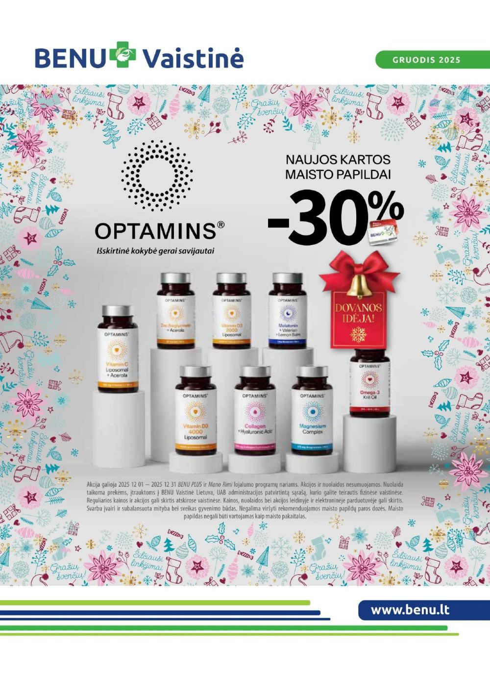 BENU VAISTINĖ (2025 12 01 - 2025 12 31) | 1