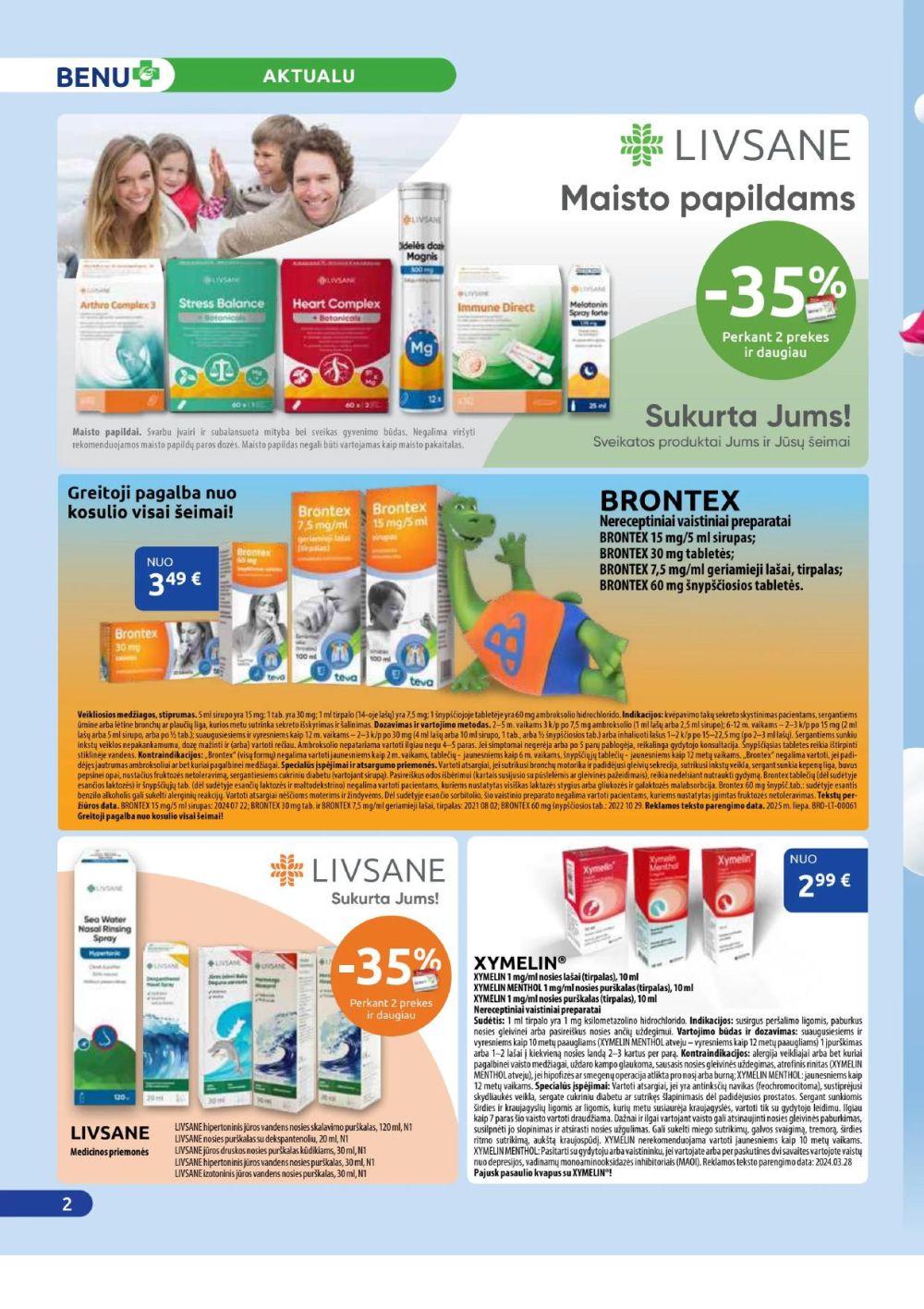 BENU VAISTINĖ (2025 12 01 - 2025 12 31) | 2