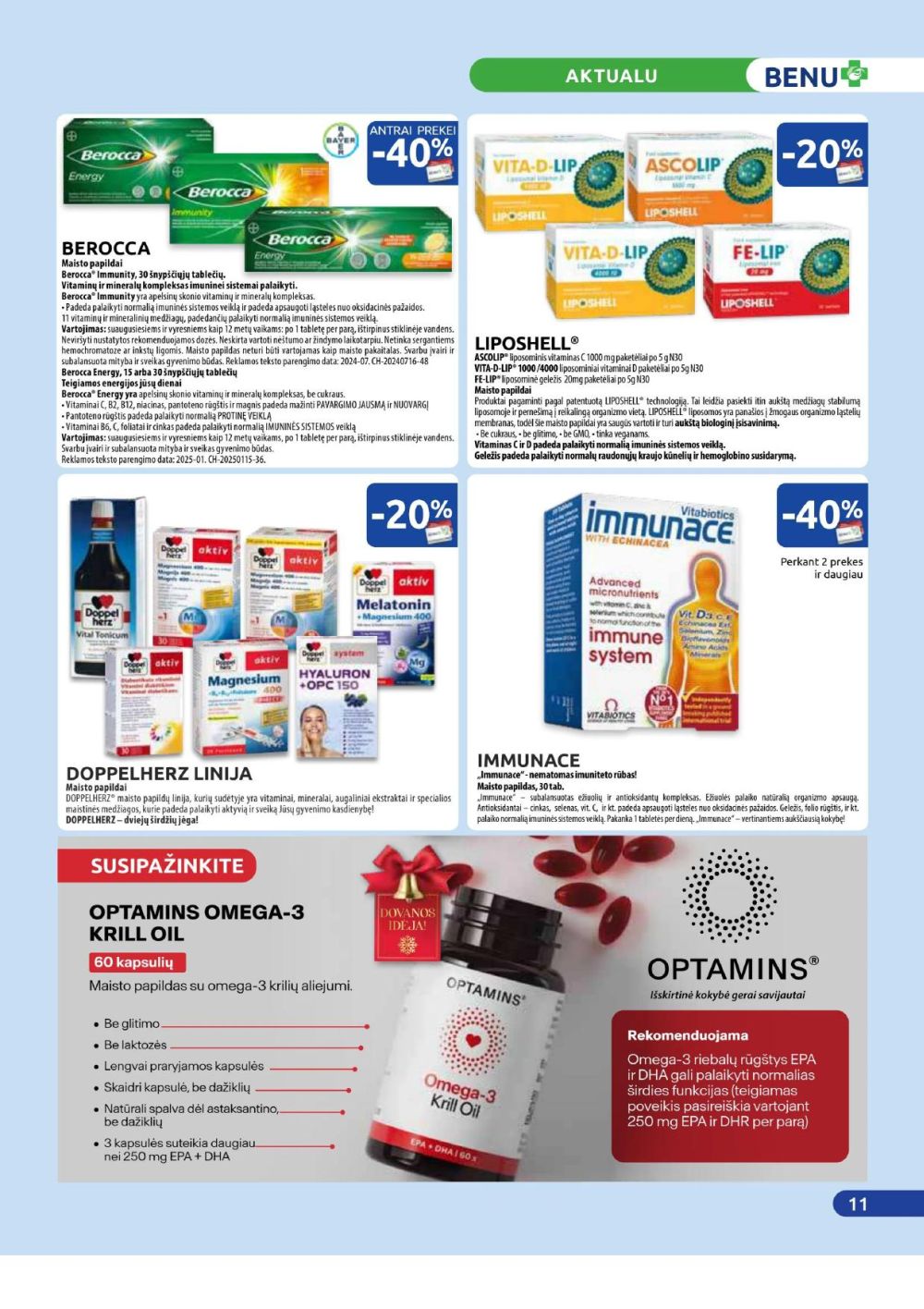 BENU VAISTINĖ (2025 12 01 - 2025 12 31) | 11