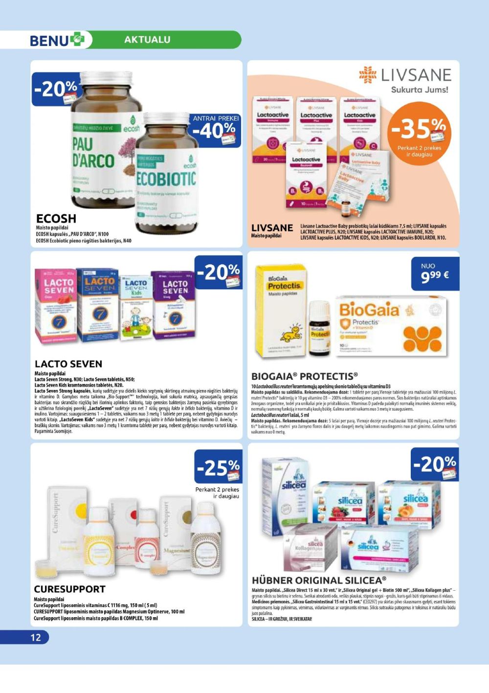 BENU VAISTINĖ (2025 12 01 - 2025 12 31) | 12