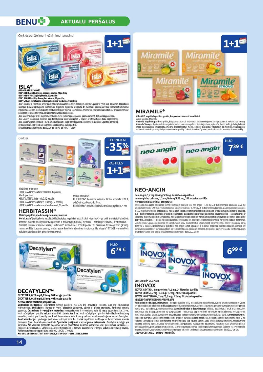 BENU VAISTINĖ (2025 12 01 - 2025 12 31) | 14