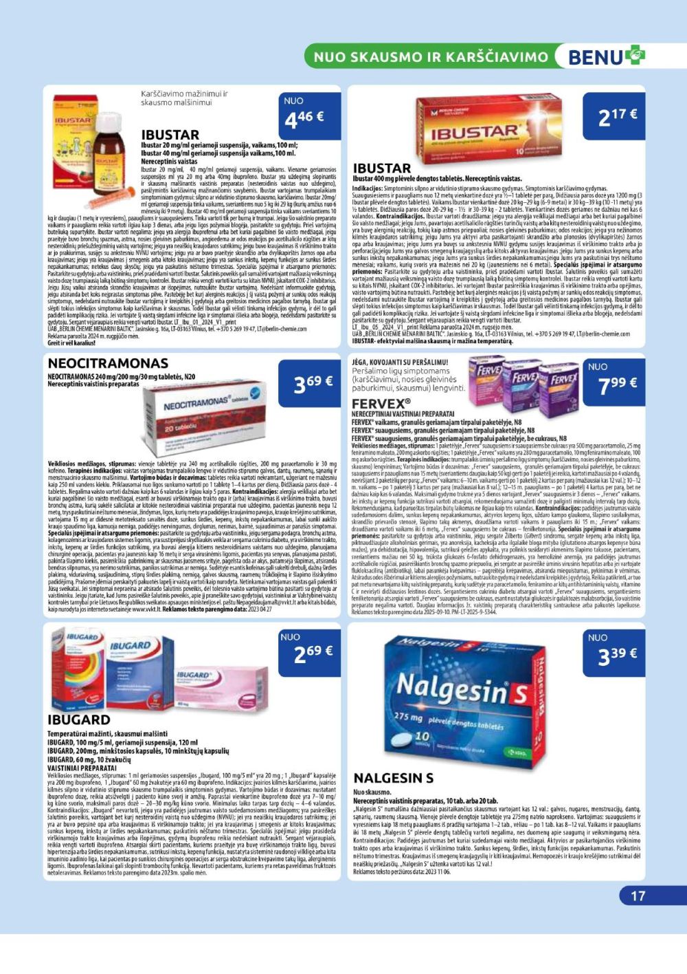 BENU VAISTINĖ (2025 12 01 - 2025 12 31) | 17