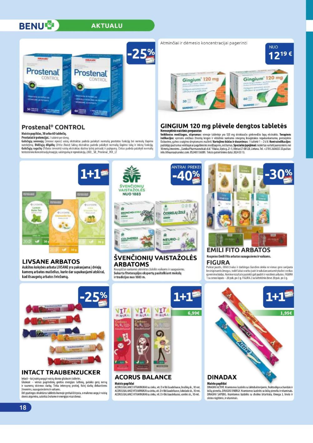 BENU VAISTINĖ (2025 12 01 - 2025 12 31) | 18