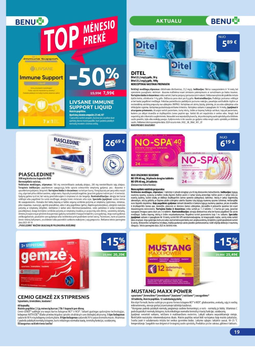 BENU VAISTINĖ (2025 12 01 - 2025 12 31) | 19