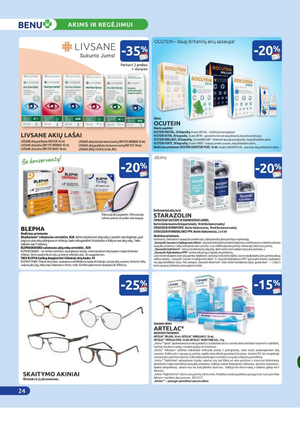 BENU VAISTINĖ (2025 12 01 - 2025 12 31) | 24