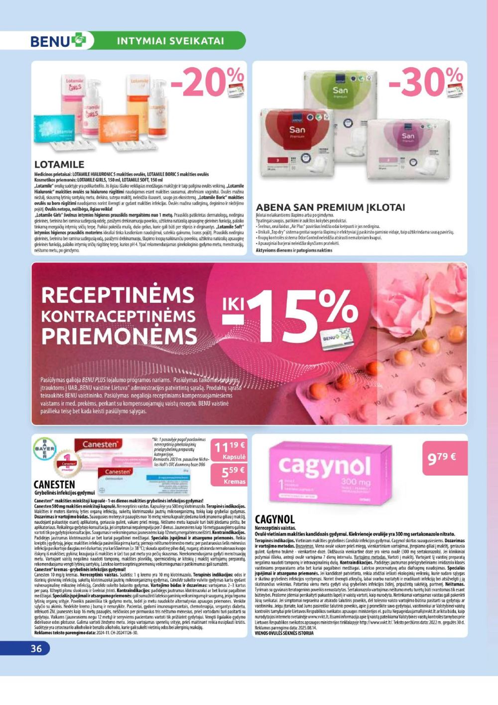 BENU VAISTINĖ (2025 12 01 - 2025 12 31) | 36