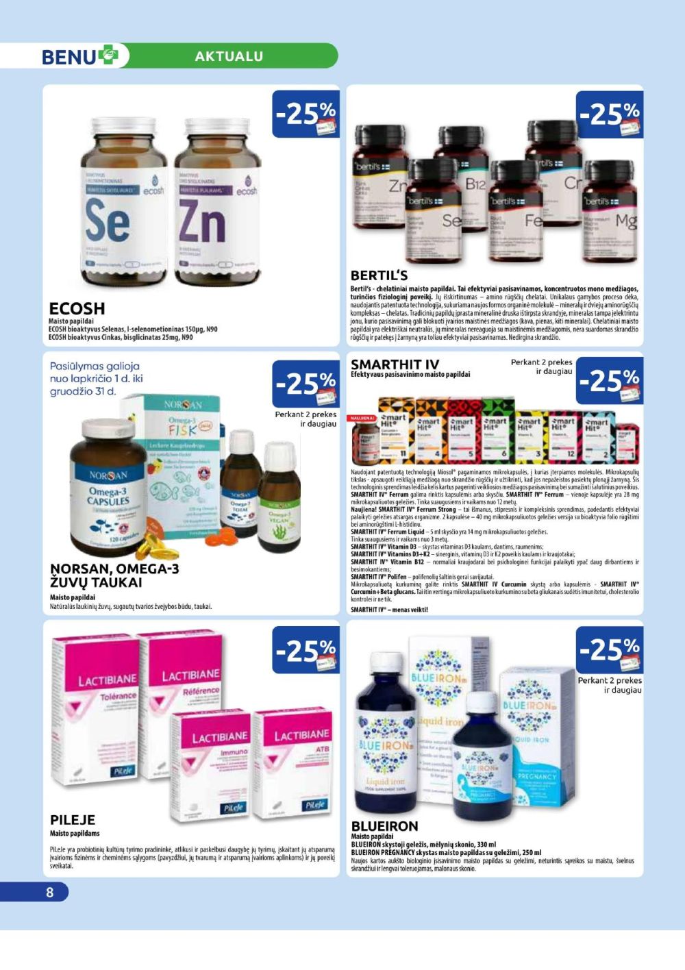 BENU VAISTINĖ (2025 12 01 - 2025 12 31) | 8