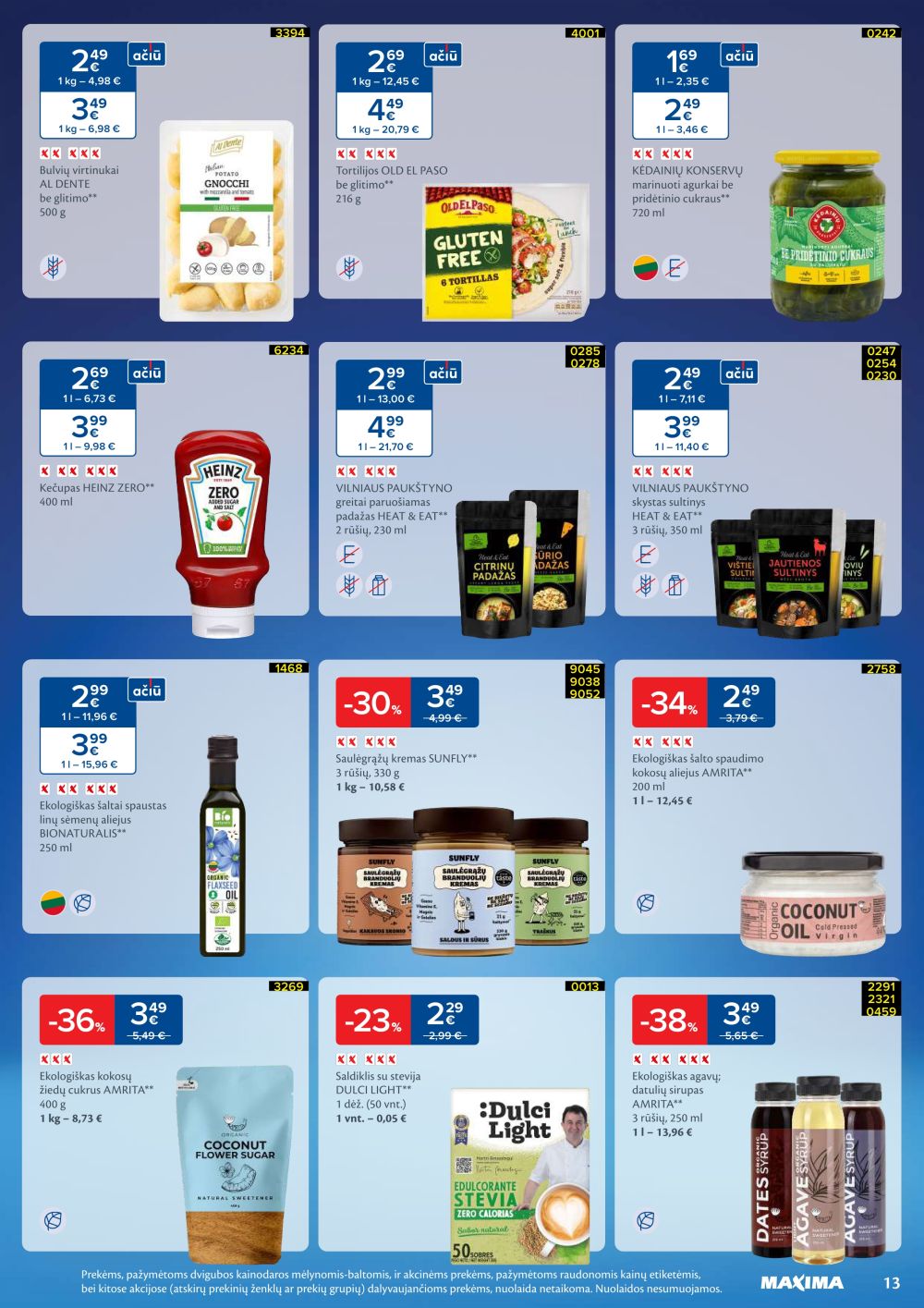 MAXIMA - SVEIKUOLIŲ MĖNUO (2026 01 06 - 2026 02 02) | 13