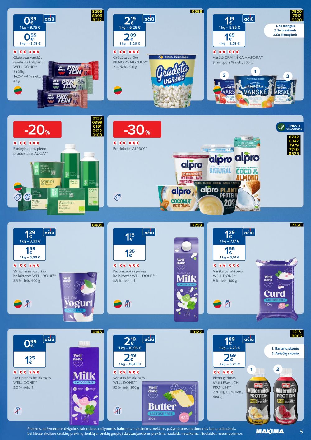 MAXIMA - SVEIKUOLIŲ MĖNUO (2026 01 06 - 2026 02 02) | 5