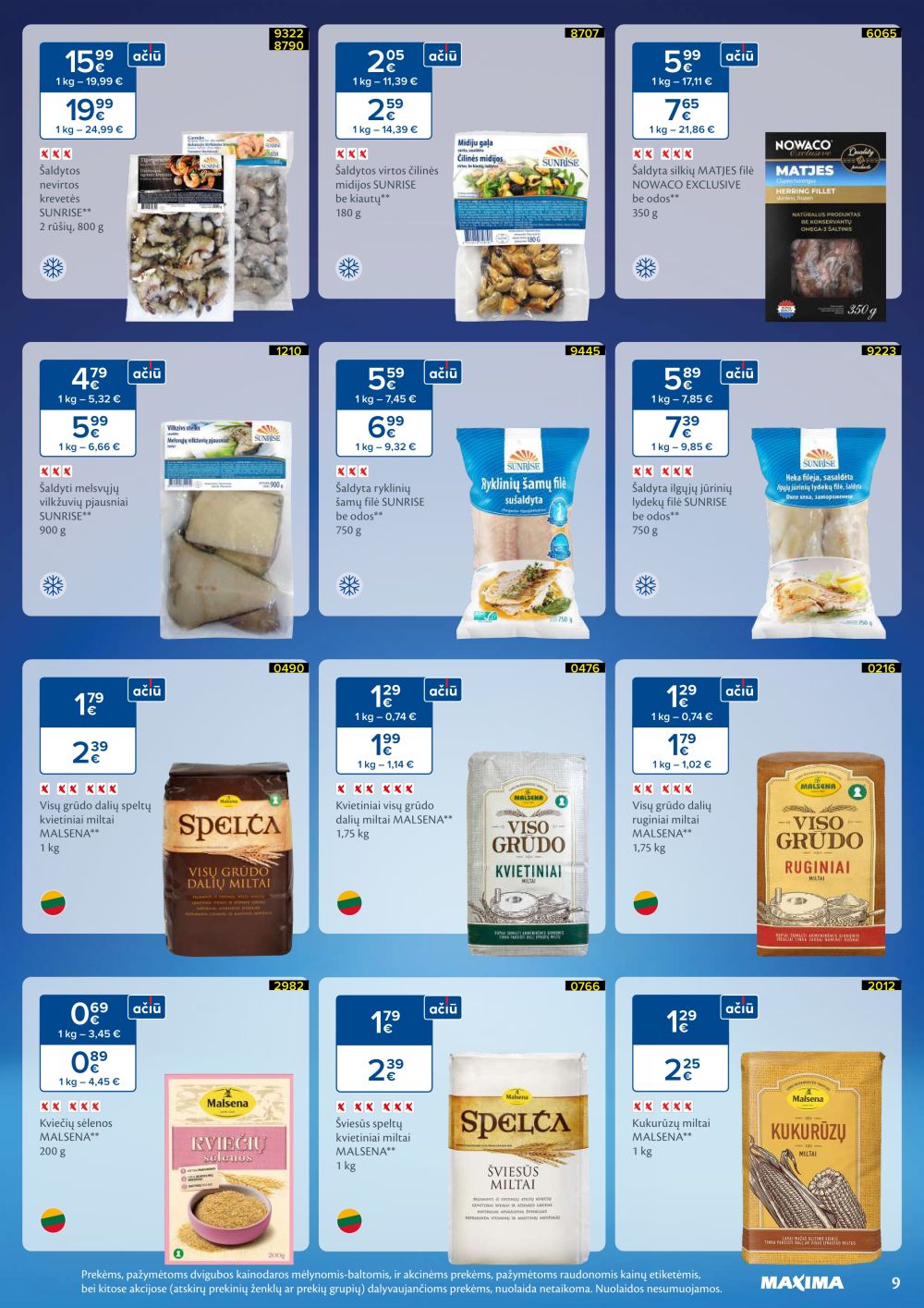 MAXIMA - SVEIKUOLIŲ MĖNUO (2026 01 06 - 2026 02 02) | 9