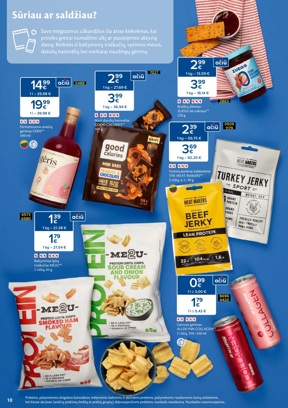 MAXIMA - SVEIKUOLIŲ MĖNUO (2026 01 06 - 2026 02 02) | 10