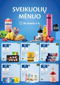 MAXIMA - SVEIKUOLIŲ MĖNUO (2026 01 06 - 2026 02 02)