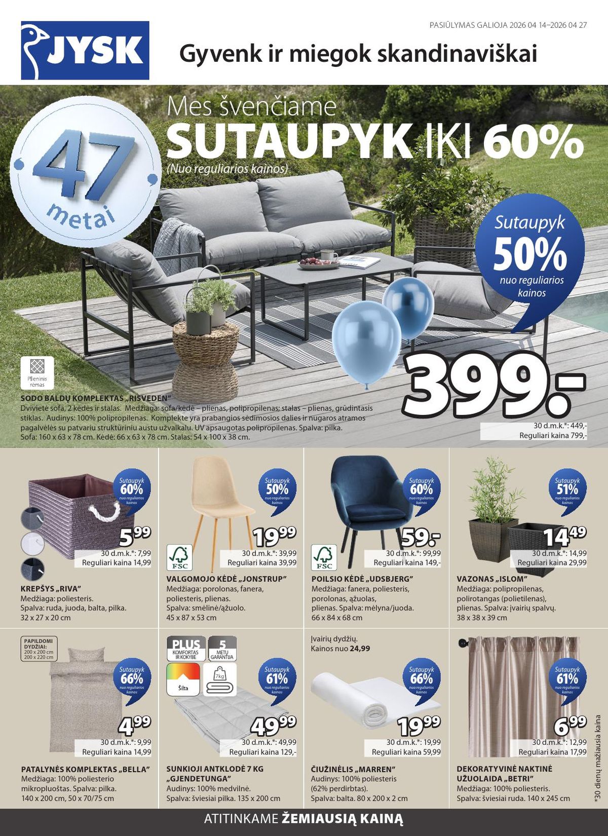 JYSK (2026 04 14 - 2026 04 27) | 1