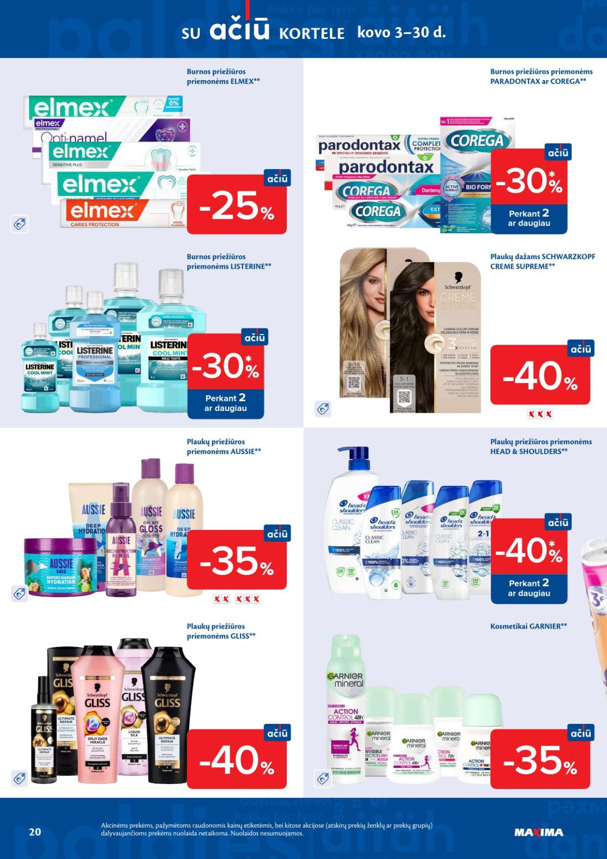 MAXIMA - Kaininis leidinys Nr.11 (2026 03 10 - 2026 03 16) | 20