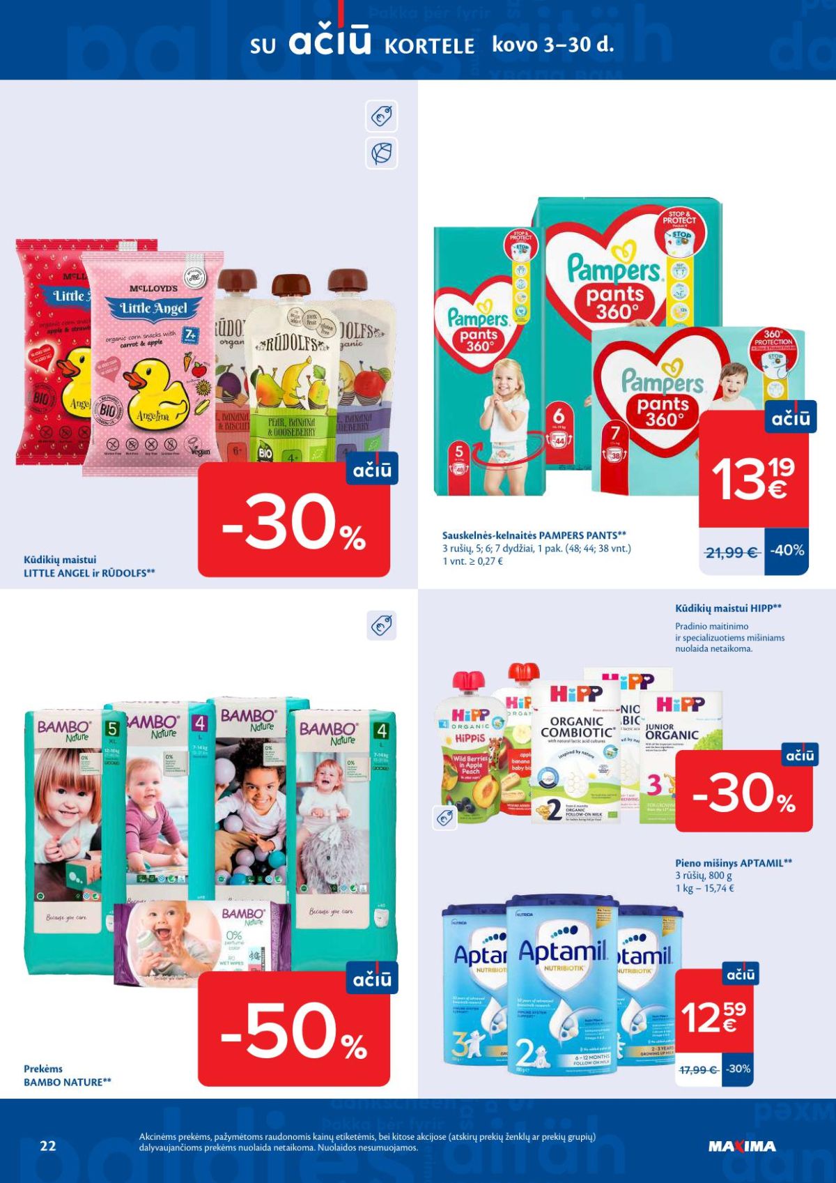 MAXIMA - Kaininis leidinys Nr.11 (2026 03 10 - 2026 03 16) | 22