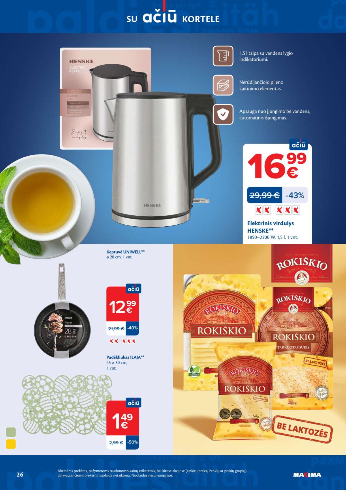 MAXIMA - Kaininis leidinys Nr.11 (2026 03 10 - 2026 03 16) | 26