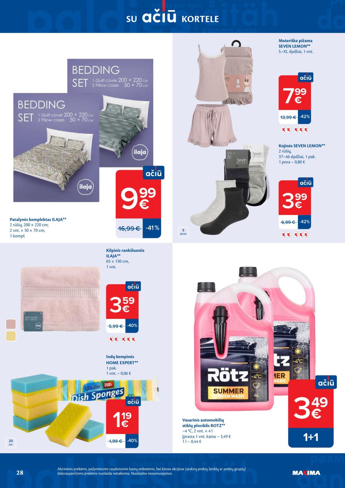 MAXIMA - Kaininis leidinys Nr.11 (2026 03 10 - 2026 03 16) | 28