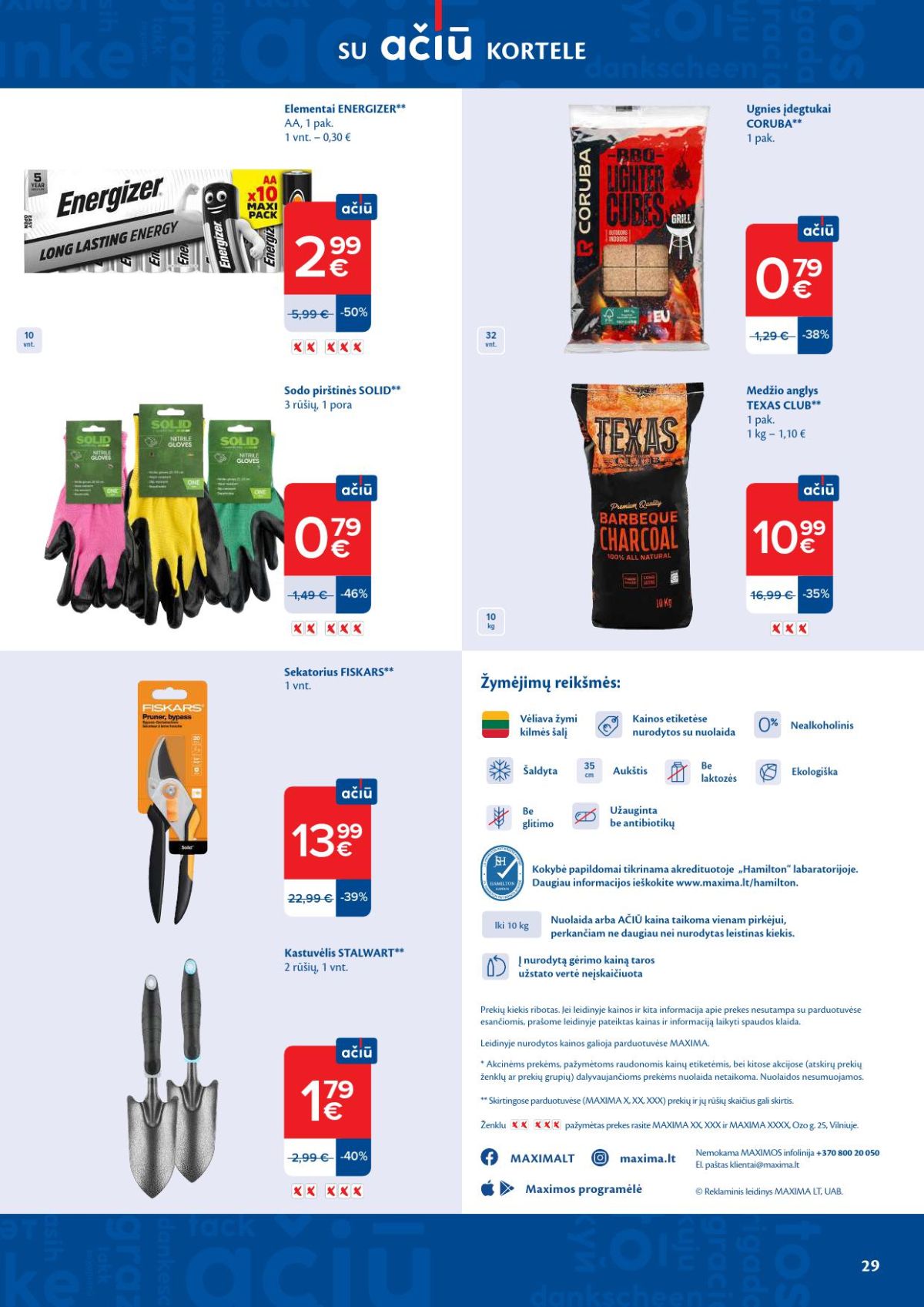 MAXIMA - Kaininis leidinys Nr.11 (2026 03 10 - 2026 03 16) | 29